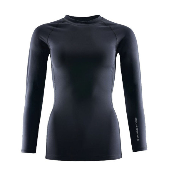 Polo Compression Black Femme