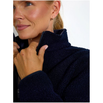 Midlayer Highlands Navy Femme 2