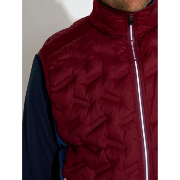 Veste Hybride Sans Manches Portrush Cranberry...
