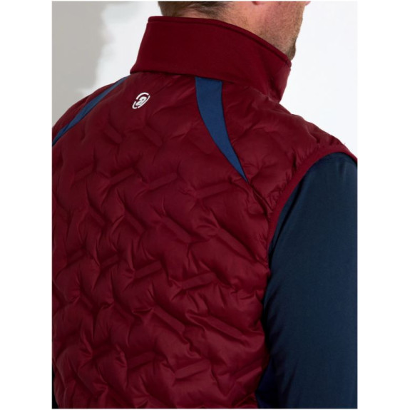 Veste Hybride Sans Manches Portrush Cranberry...
