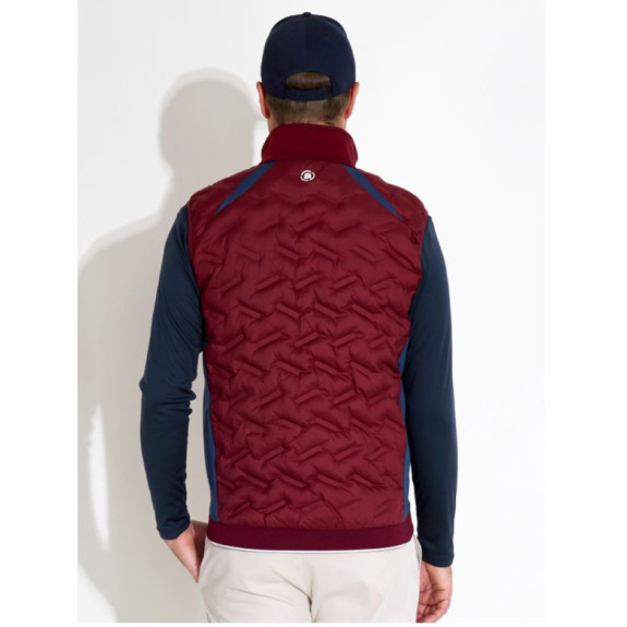 Veste Hybride Sans Manches Portrush Cranberry...