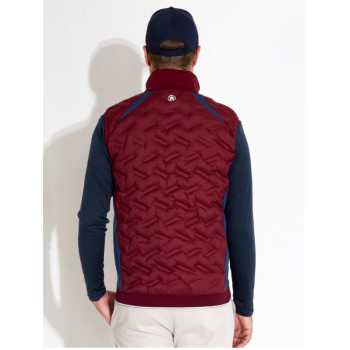 Veste Hybride Sans Manches Portrush Cranberry Homme