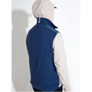 Veste Hybride 1/4 Zip Kingsbarns Steelblue Homme