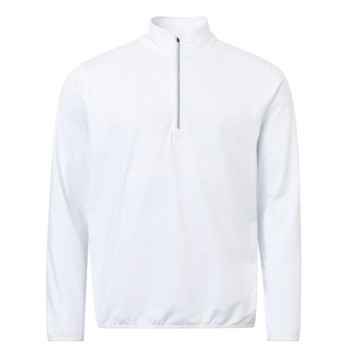 Veste 1/4 Zip Cradoc White Homme