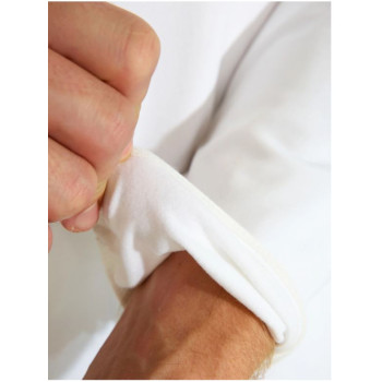 Veste 1/4 Zip Cradoc White Homme