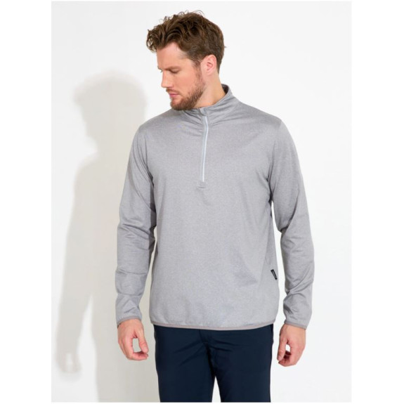 Veste 1/4 Zip Cradoc Grey Homme