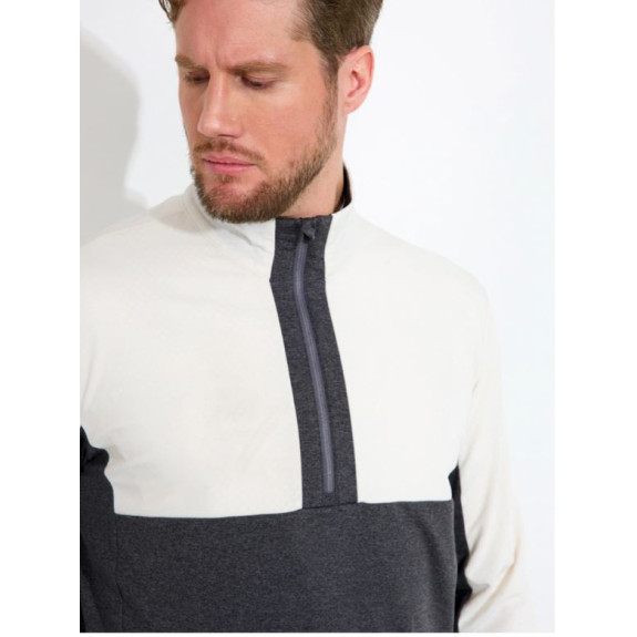 Midlayer 1/4 Zip Erne Clam Homme