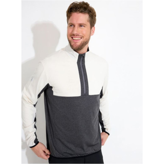 Midlayer 1/4 Zip Erne Clam Homme