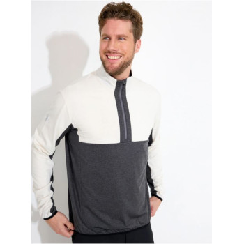 Midlayer 1/4 Zip Erne Clam Homme
