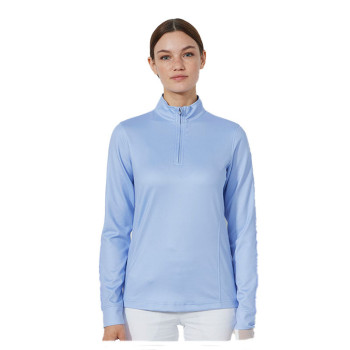 Midlayer 1/4 Zip Anna Blue Femme
