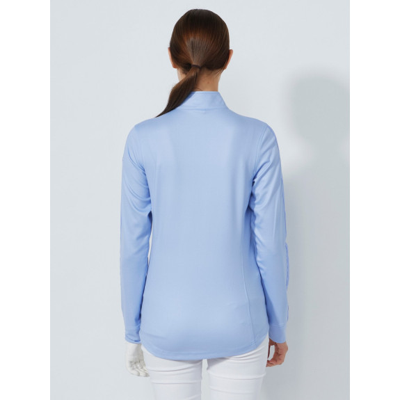 Midlayer 1/4 Zip Anna Blue Femme