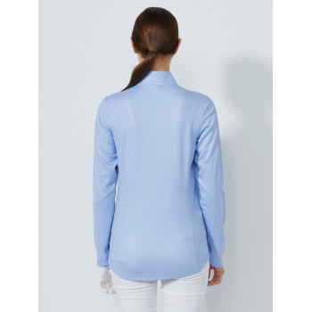 Midlayer 1/4 Zip Anna Blue Femme