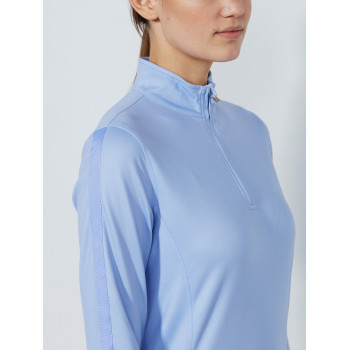 Midlayer 1/4 Zip Anna Blue Femme