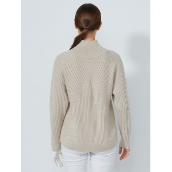 Pull Doublé 1/4 Zip Hudson Raw Femme 2