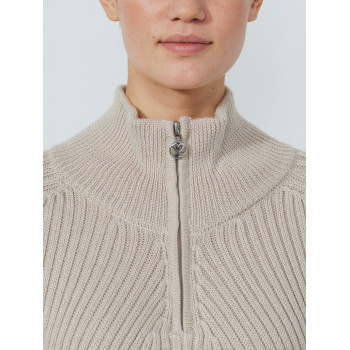 Pull Doublé 1/4 Zip Hudson Raw Femme