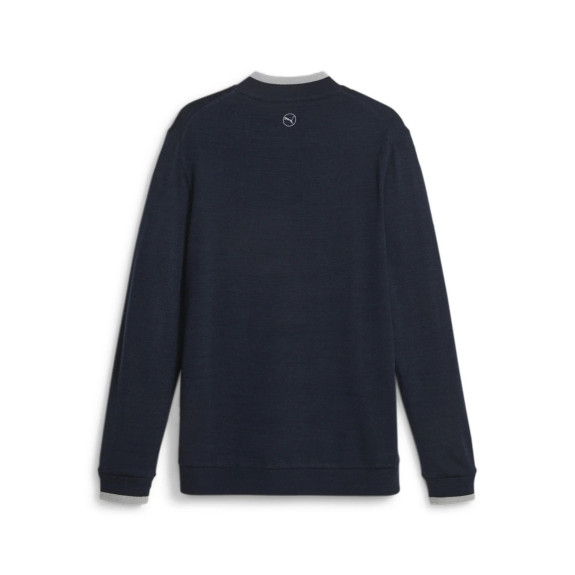 Pull 1/4 Zip Windblock Navy Homme