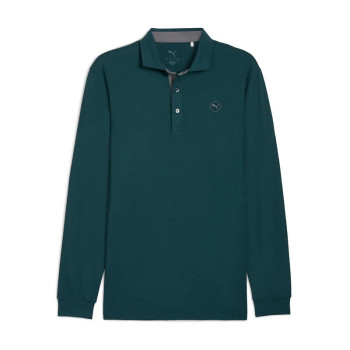 Polo Manches Longues Cloudspun Green Homme