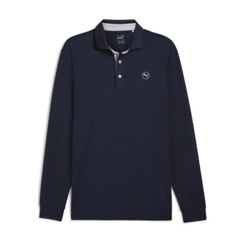 Polo Manches Longues Cloudspun Deep Navy Homme