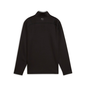 Pull 1/4 Zip Waffle Black Homme 2