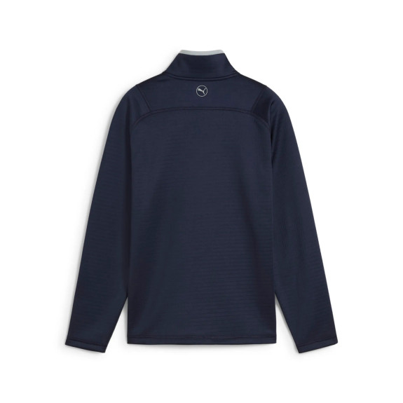 Pull 1/4 Zip Waffle Deep Navy Homme