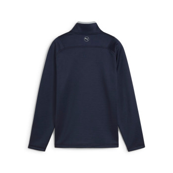 Pull 1/4 Zip Waffle Deep Navy Homme