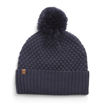 Bonnet Pom Beanie Navy Femme