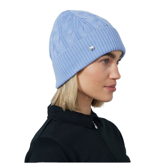 Bonnet Cabel Blue Heron Femme