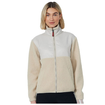 Veste Polaire Pile Beige Femme