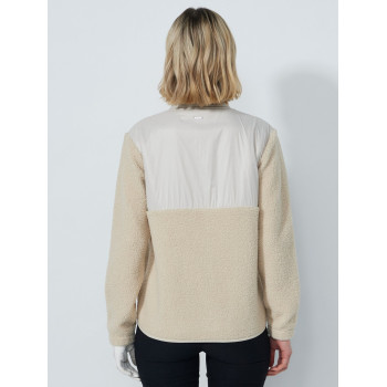 Veste Polaire Pile Beige Femme 2