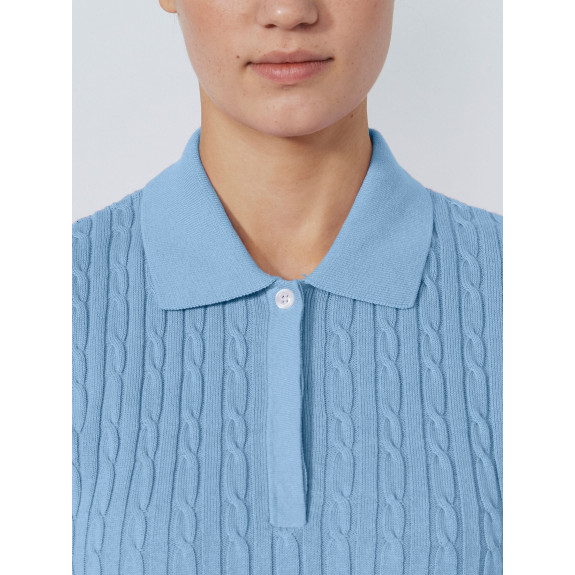 Polo Madelene Blue Heron Femme