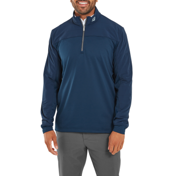Pullover hybride 1/4 Zip ThermoSeries Marine Homme