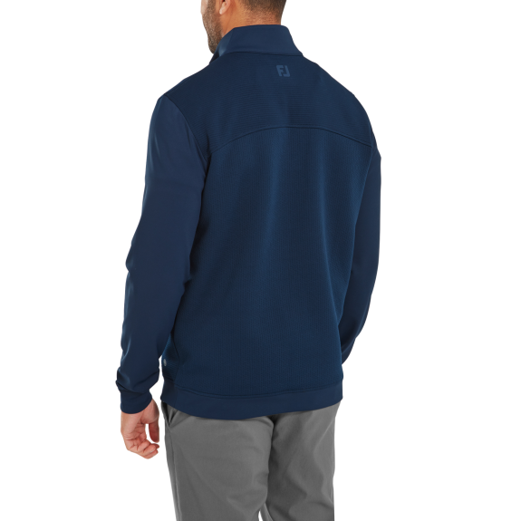 Pullover Ottoman 1/4 Zip ThermoSeries Marine Homme