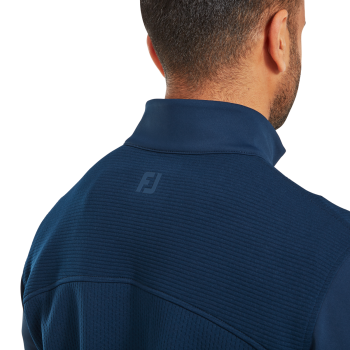 Pullover Ottoman 1/4 Zip ThermoSeries Marine Homme