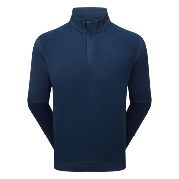Pullover Ottoman 1/4 Zip ThermoSeries Marine Homme