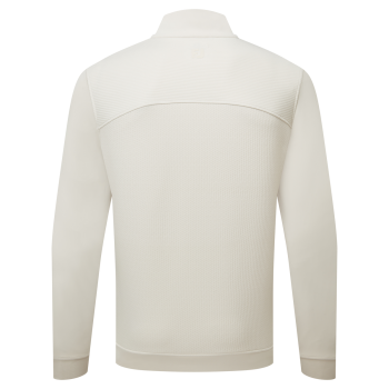 Pullover Ottoman 1/4 Zip ThermoSeries Crème Homme 2