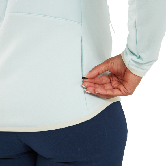 Veste hybride ThermoSeries Bleu Polaire Femme