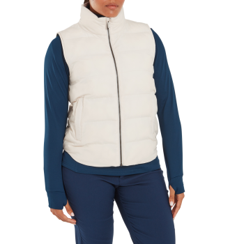 Veste sans-manches isolante ThermoSeries Blanc Cassé Femme