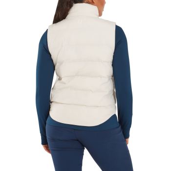 Veste sans-manches isolante ThermoSeries Blanc Cassé Femme