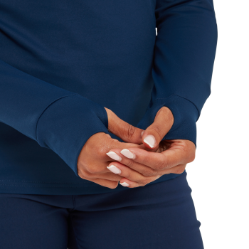 Pullover hybride ThermoSeries Marine Femme