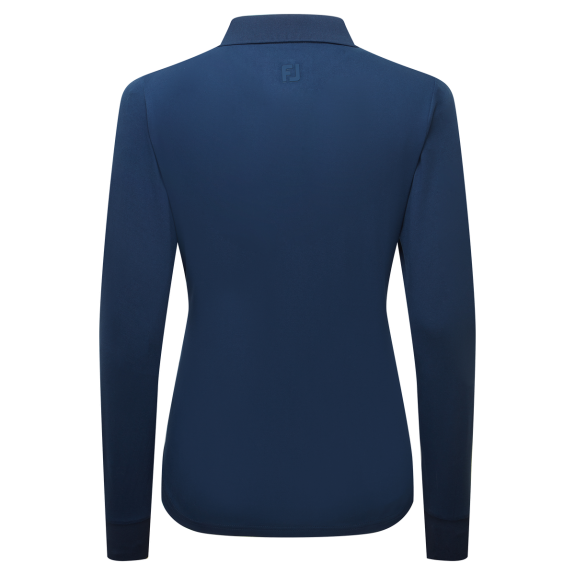Polo manches longues ThermoSeries Marine Femme
