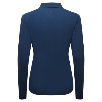 Polo manches longues ThermoSeries Marine Femme