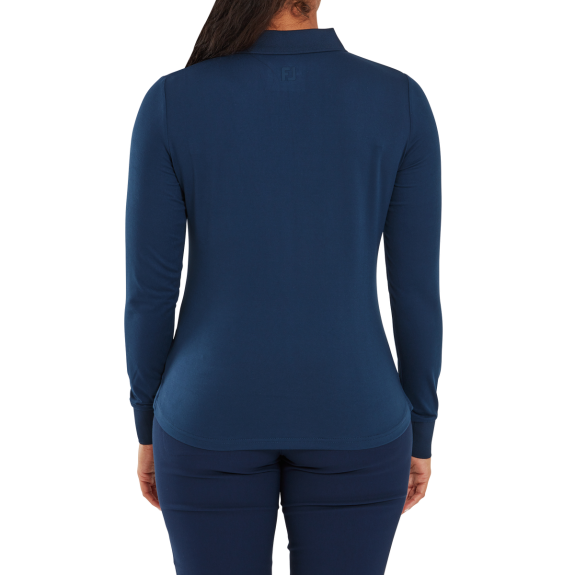 Polo manches longues ThermoSeries Marine Femme