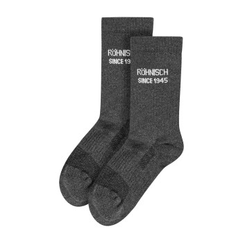 2-pack Logo Socks, Grey Femme