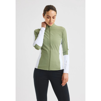 Midlayer Blake Thermal Sage Green Femme 2