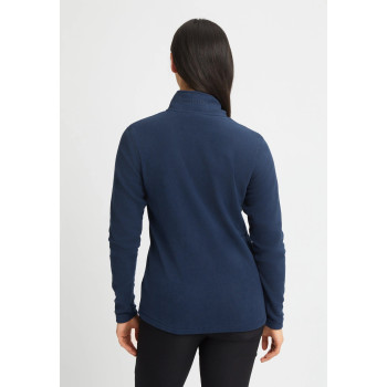 Pull Fleece Navy Femme