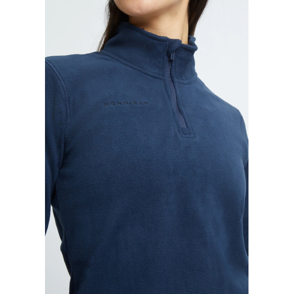 Pull Fleece Navy Femme