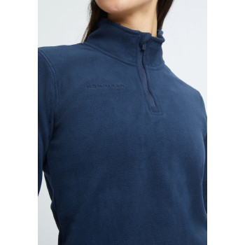 Pull Fleece Navy Femme