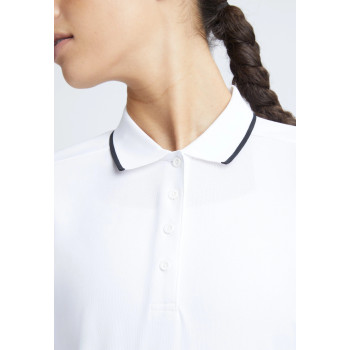 Polo manches longues Miriam White Femme