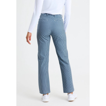 Pantalon Fairway Minicheck Navy Femme