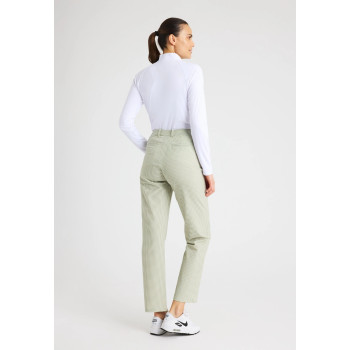 Pantalon Fairway Minicheck Sage Femme